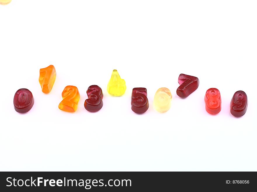 These are some gummy candies