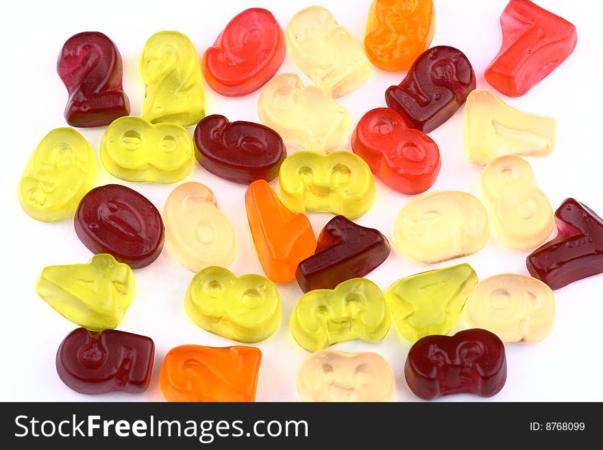 These are some gummy candies