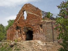 Old Destroyed Brick Building Stock Photos Old Destroyed Brick Building Stock Photos
