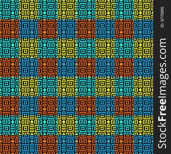Seamless texture of bright colored blocks with texture. Seamless texture of bright colored blocks with texture