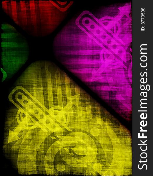 Grunge style abstract background / wallpaper. Grunge style abstract background / wallpaper