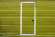 Simple Door Stock Image