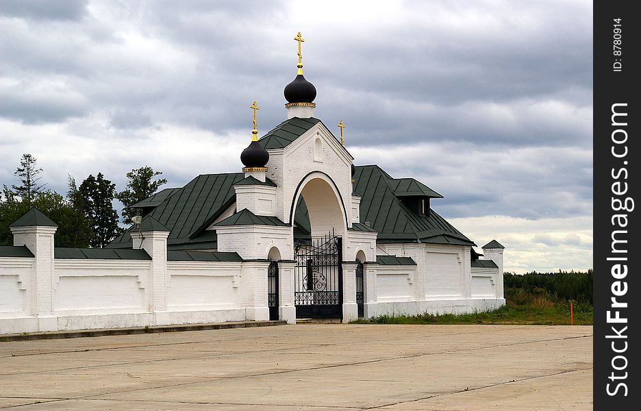 The Church of Saint Nikolai near Moscow. The Church of Saint Nikolai near Moscow