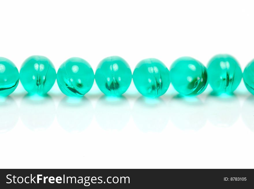 Headache Capsules isolated against a white background