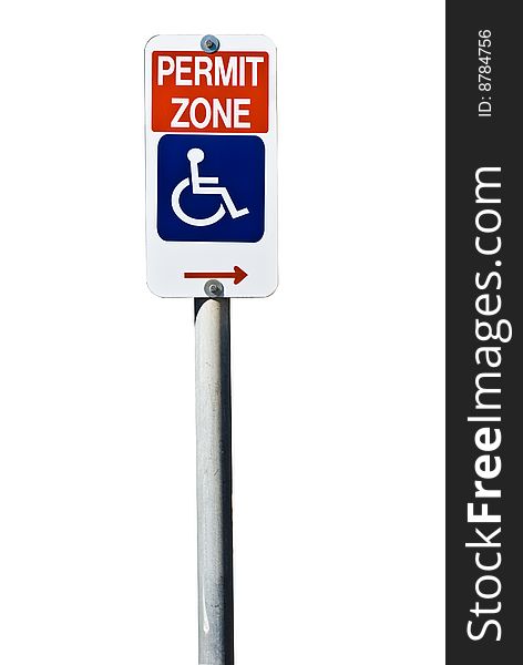 Disabled Parking Sign