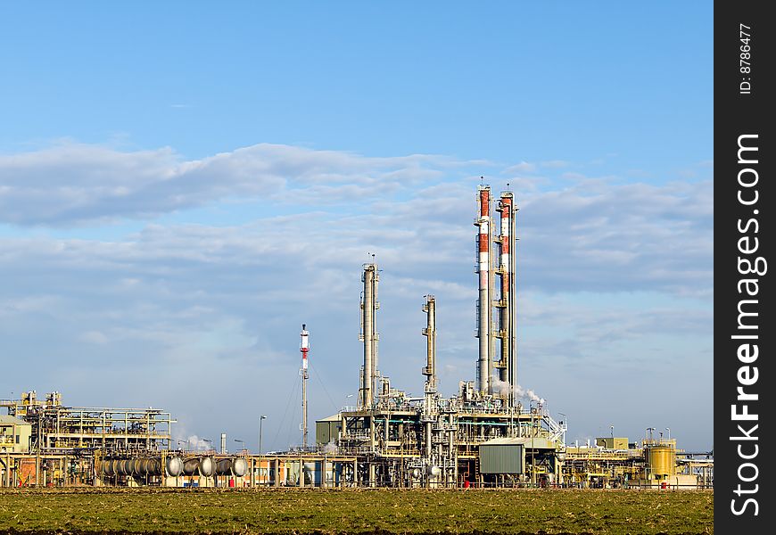 Part of refinery complex,Vojvodina