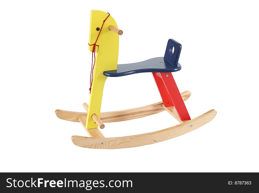 Wooden Rocking Horse