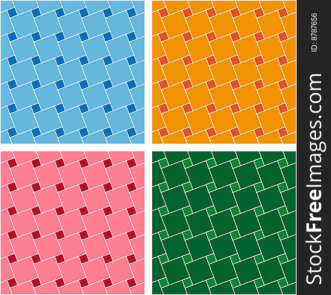 Mosaic consist of color squares. Vector illustration. Mosaic consist of color squares. Vector illustration