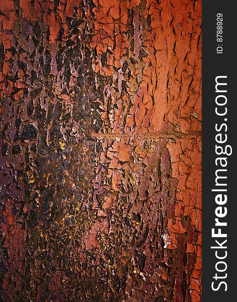 Grunge Metal Background, rust present