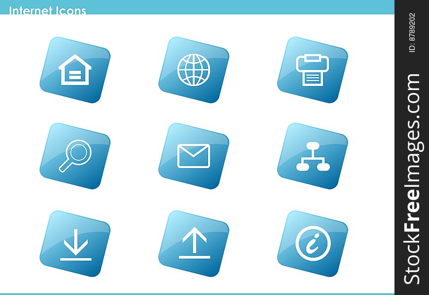 A set of Web Icons.