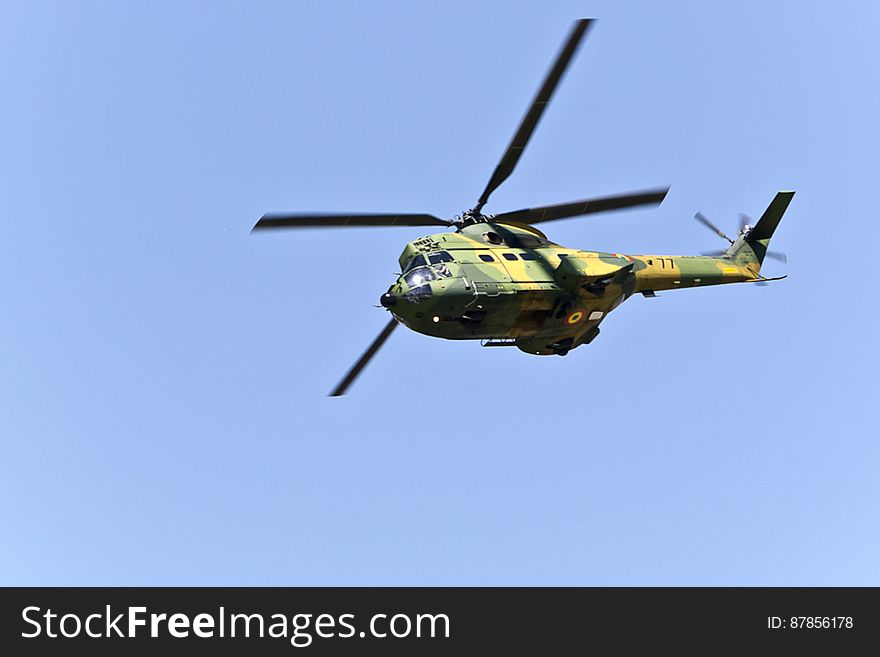 Romanian IAR 330 derived from French Puma helicopter, a medium transport and utility aircraft. Romanian IAR 330 derived from French Puma helicopter, a medium transport and utility aircraft.