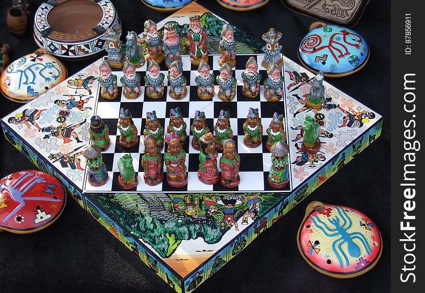 Peruvian-chess-set