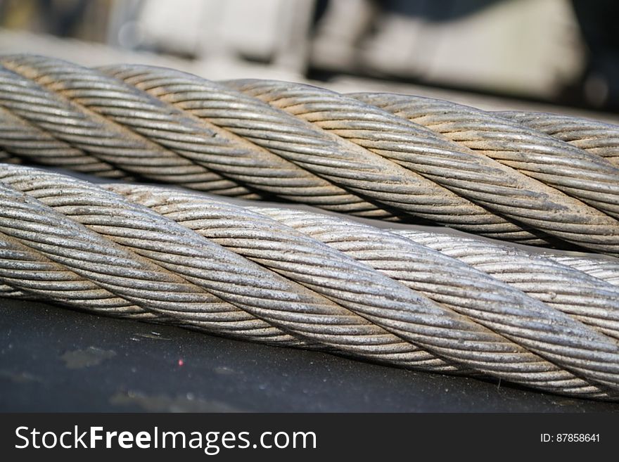 Steel-wire-ropes