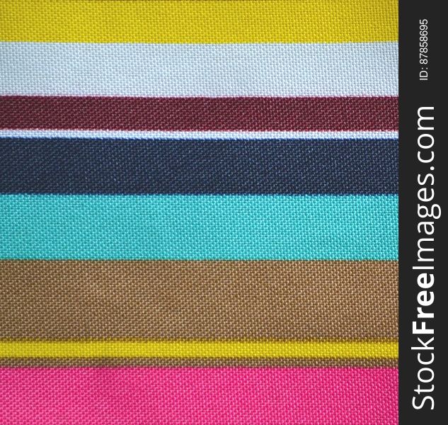Striped-synthetic-fabric-