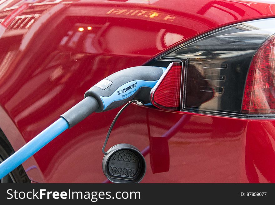 Tesla Electric Car Charging