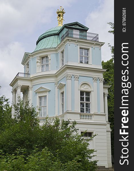 Belvedere house in Charlottenburg Palace gardens which now houses the Berlin Porcelain Museum. Belvedere house in Charlottenburg Palace gardens which now houses the Berlin Porcelain Museum.