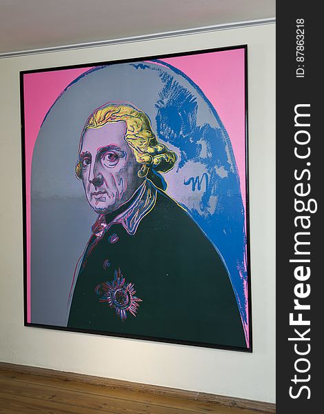 Frederick the Great portrait by Andy Warhol