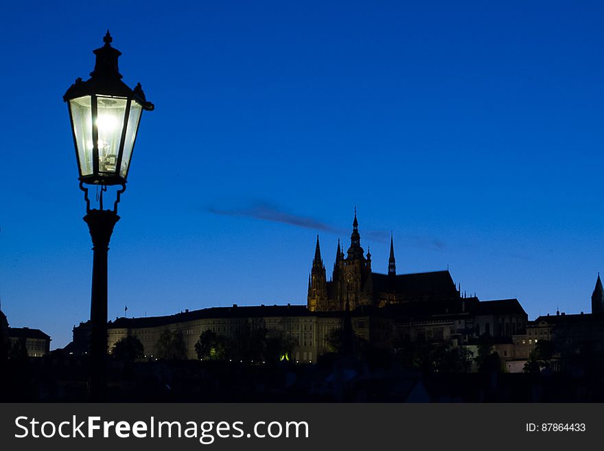Prague Castle At Twilight