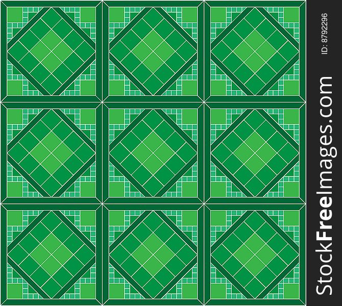 Pattern consist of color squares. Vector illustration