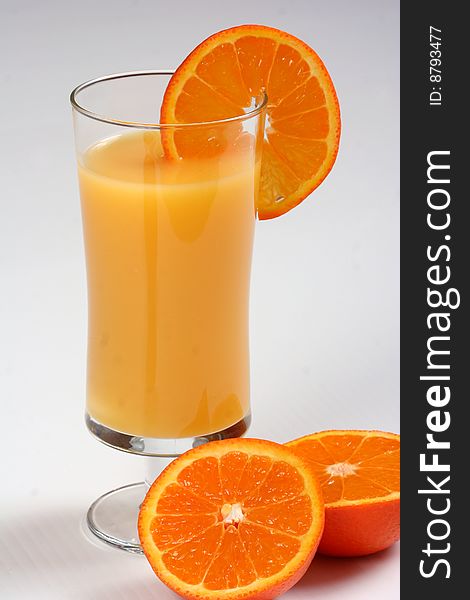 Fresh orange juice