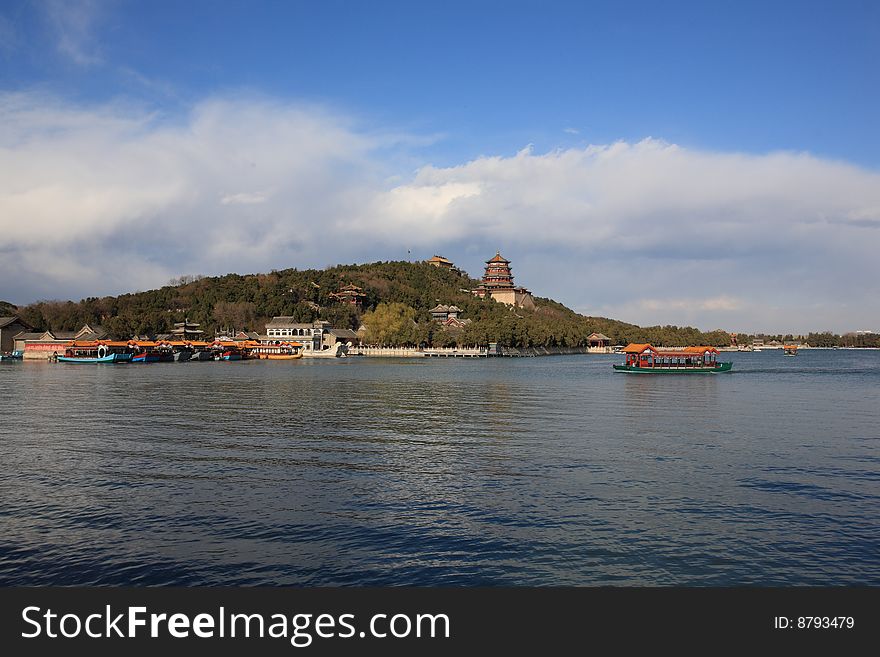 Beautiful Landscape In The Summer Palace,beijing