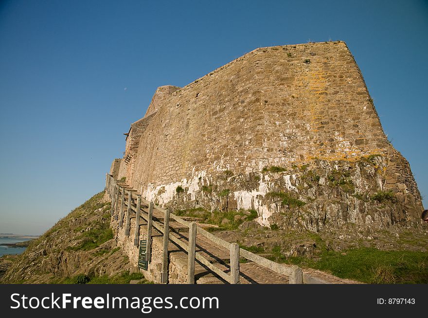 Top Of Holy Island Castle