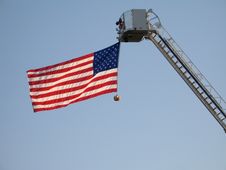 Ladder Flag Stock Photo Ladder Flag Stock Photo