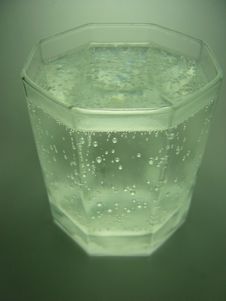 Ice Soda Water In Summer Days,green Stock Photography Ice Soda Water In Summer Days,green Stock Photography
