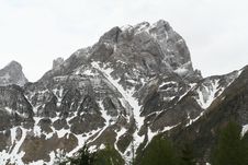 Marmolada - Alps - Dolomiti - Italy Royalty Free Stock Image