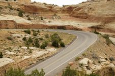 Scenic Mountain Highway Stock Images Scenic Mountain Highway Stock Images