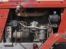 Tarctor Engine Royalty Free Stock Photography Tarctor Engine Royalty Free Stock Photography