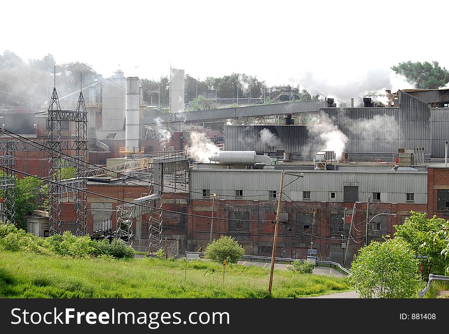 These installations are located in a small valley. Paper factory. Camera: Nikon D50. These installations are located in a small valley. Paper factory. Camera: Nikon D50.