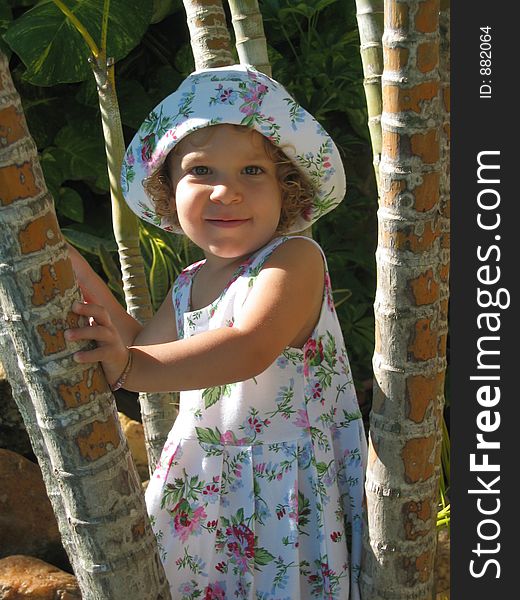 Tropical Child Portrait 1