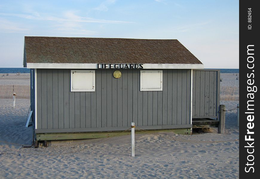 Lifeguard house