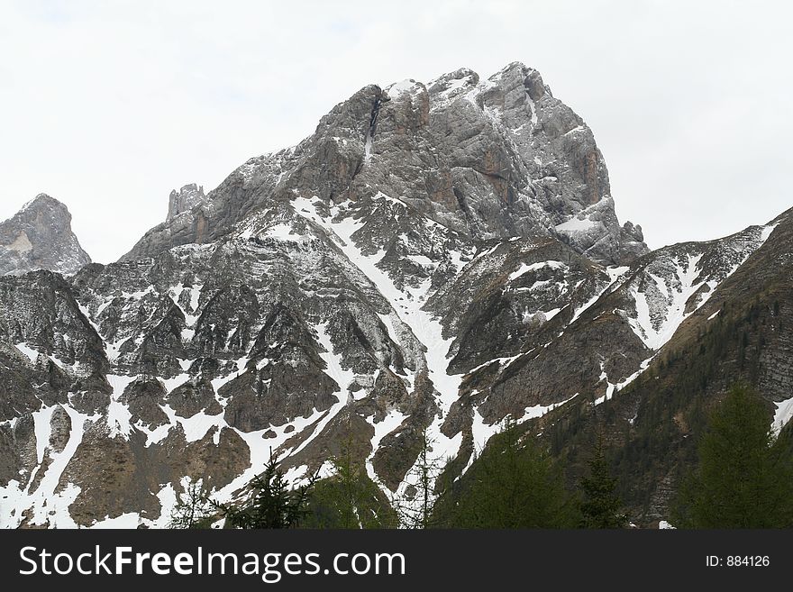 View of Alps Dolomiti Italy. View of Alps Dolomiti Italy