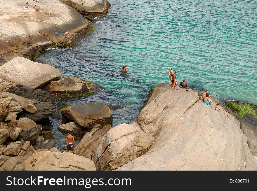 Leisure at the ocean