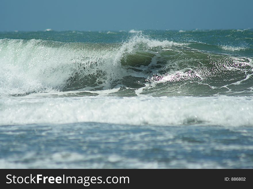 Wave; Brookings, Oregon. Wave; Brookings, Oregon