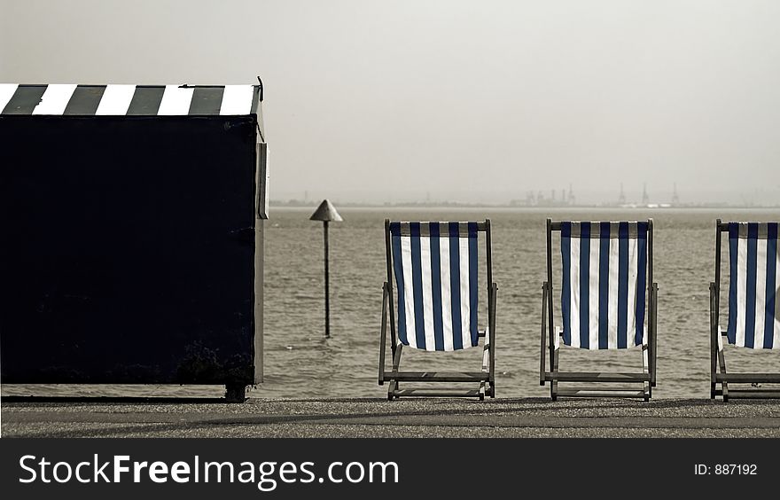 Deckchairs, Southend, England