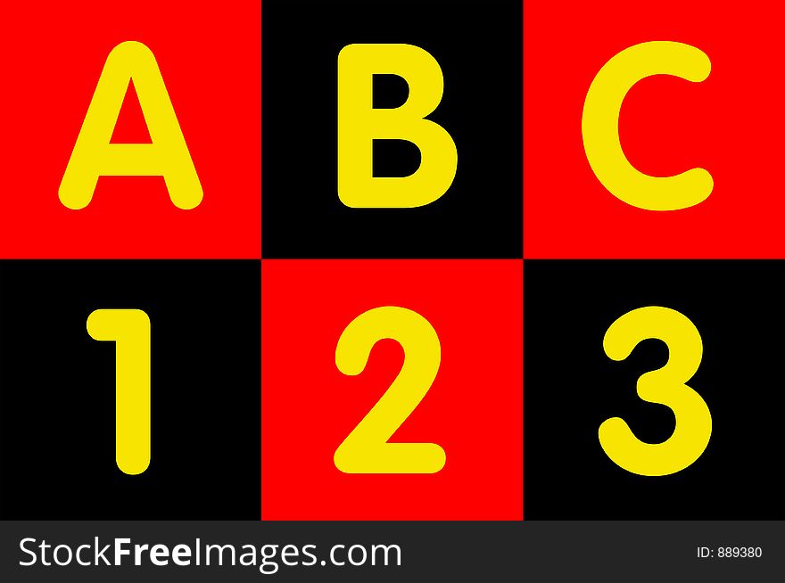 Abc And Numbers 123 Free Stock Images Photos 80 Stockfreeimages Com