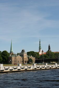 Old Riga View Royalty Free Stock Images Old Riga View Royalty Free Stock Images