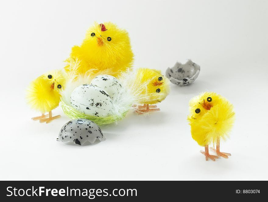 Easter chickens
