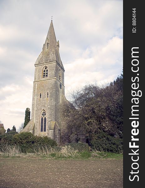 The Parish Church of St Mary in the village of Langley in Kent England.