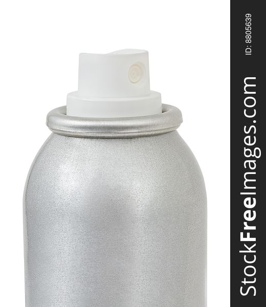 Spray bottle isolated on white background