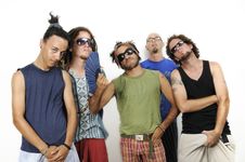 Diverse Group Of Male Friends Stock Photos Diverse Group Of Male Friends Stock Photos