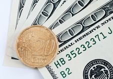 Dollar And Euro Royalty Free Stock Image Dollar And Euro Royalty Free Stock Image