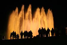 Fountain Barcelona Stock Image Fountain Barcelona Stock Image