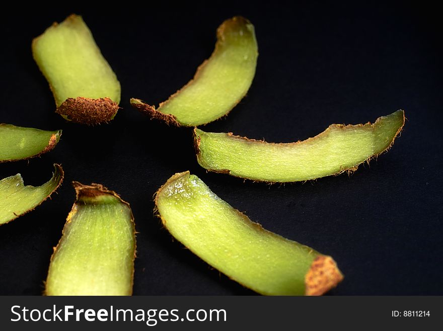 Abstract close shots of Kiwifruit. Abstract close shots of Kiwifruit