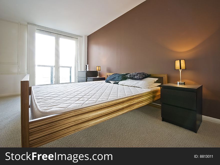 Luxury Bedroom In Brown