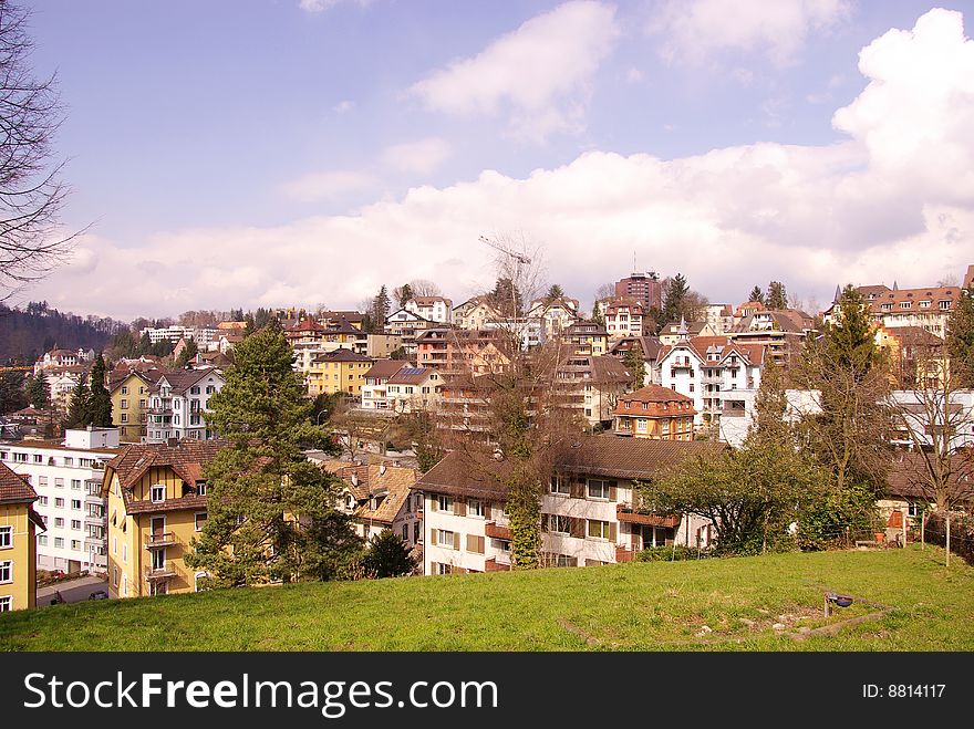 A View at Lucerne Switzerland