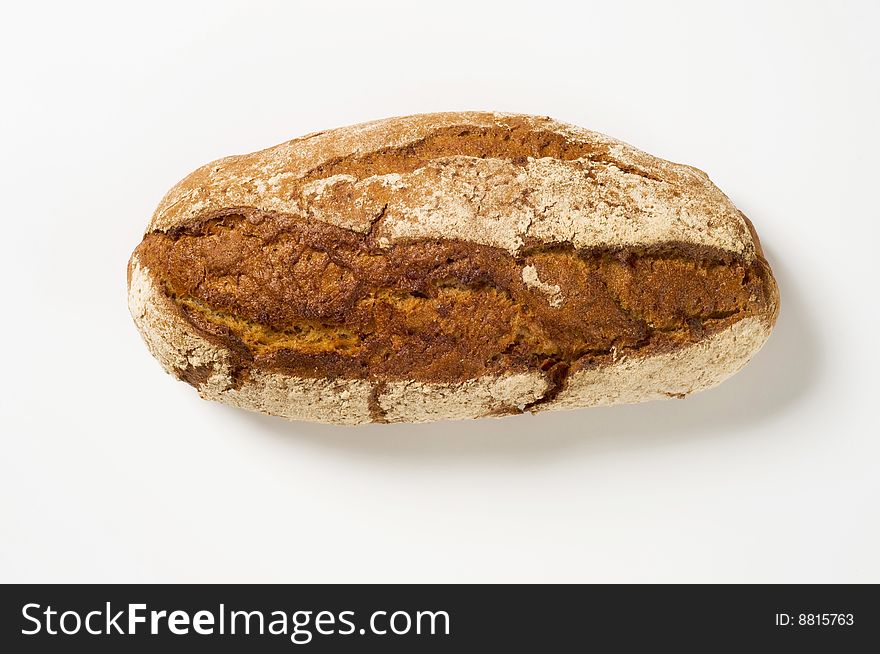 Loaf of fresh crusty bread. Loaf of fresh crusty bread